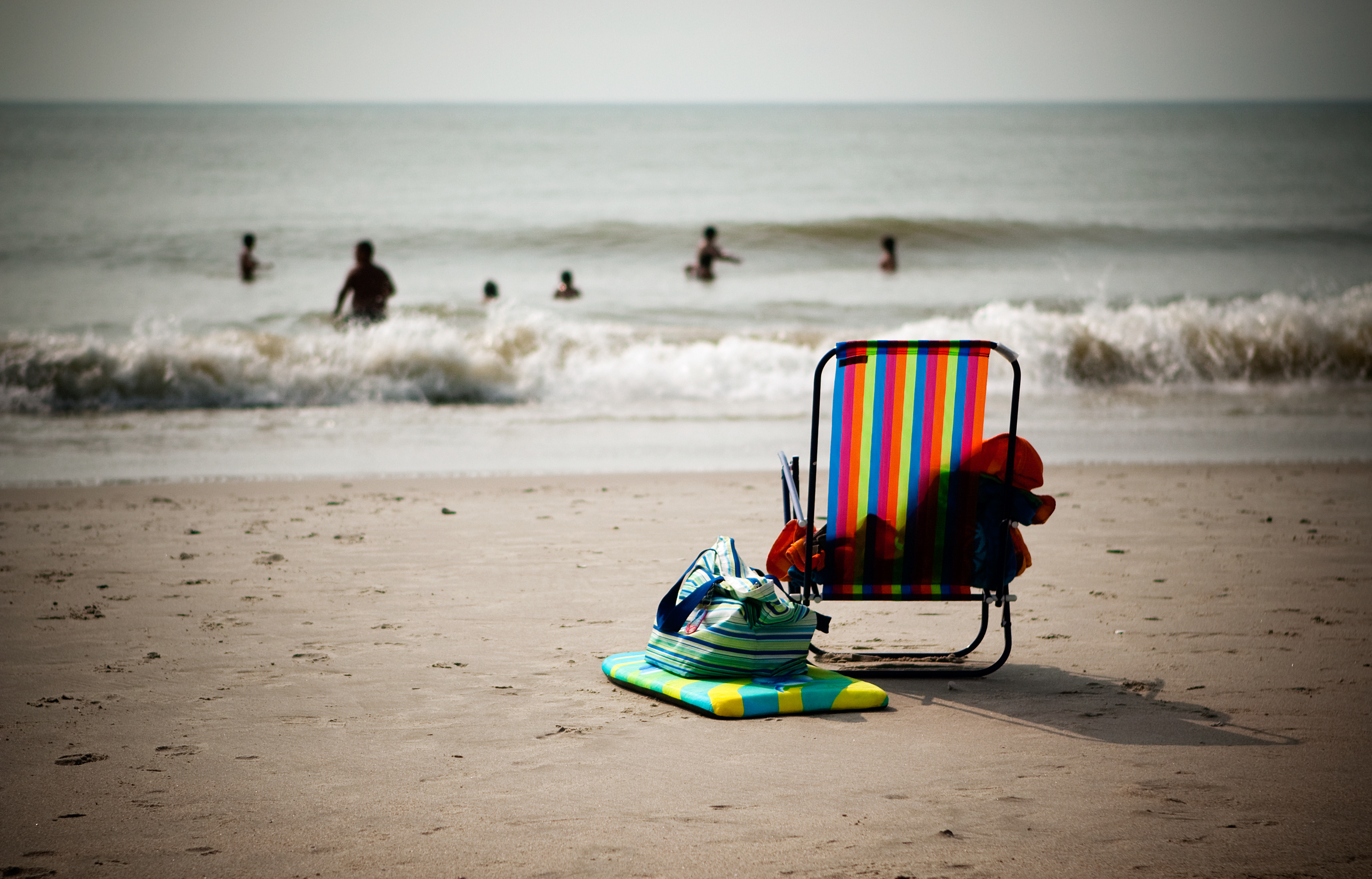 Relaxing on the Beach